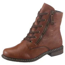 Stiefelette, mit Reißverschluss an der Außenseite, Gr. 37, braun, , 86170514-37