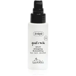 Ziaja Goat's Milk glättendes Serum zur Feuchtigkeitsversorgung und Aufhellung der Haut für Gesicht, Hals und Dekolleté 50 ml