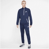 Nike Sportswear Trainingsanzug »Sport Essentials Men's Poly-Knit Track Suit«, (Set, 2 tlg.) Nike Sportswear MIDNIGHT NAVY/WHITE S