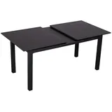 Mr. Deko Tarifa Ausziehtisch 160/210 x 90 x 76 cm Dark Grey
