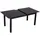 Mr. Deko Tarifa Ausziehtisch 160/210 x 90 x 76 cm Dark Grey