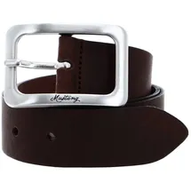 Mustang Damengürtel Leder Dunkelbraun 75