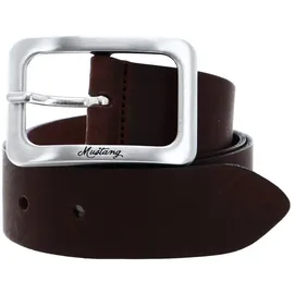 Mustang Damengürtel Leder Dunkelbraun 75