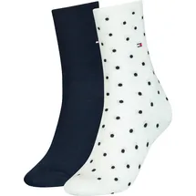Tommy Hilfiger Socken-Sets 2 Paare dunkelblau/schwarz/weiß 39-42