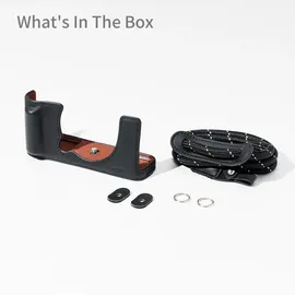 SmallRig 5450 Ledertaschen-Set für FUJIFILM X-E5 schwarz