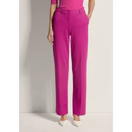Madeleine Palazzohose Weite Hose mit Bügelfalten Pink 20