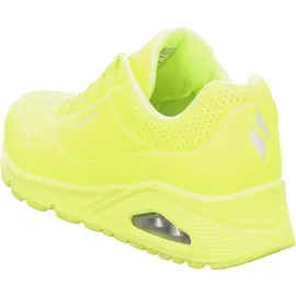 SKECHERS Uno Night Shades neon yellow durabuck 40