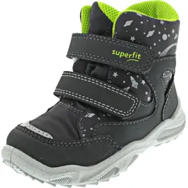 superfit Jungen Glacier Schneestiefel, Grau Hellgrün 2000, 22 EU Schmal