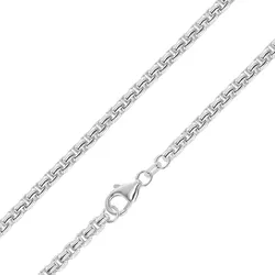 trendor 39415 Halskette 925 Silber Venezia-Kette Rund 3,7 mm, 45 cm