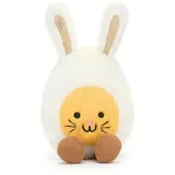 Jellycat Amuseables Bambini Ei-Bunny - H 14cm x B 9cm x T 4cm