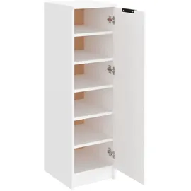 vidaXL Schuhschrank 30 x 100 x 35 cm weiß