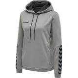 hummel Authentic Poly Hoodie Damen grau XS
