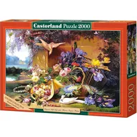 Castorland Elegant Still Life with Flowers, Eugene Bidau. Puzzle 2000 Teile