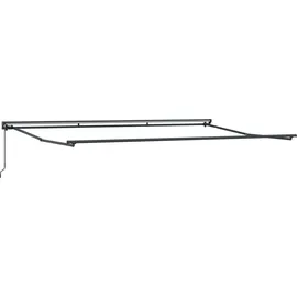 vidaXL Manuell einziehbare Markise 3,5 x 2 m grau