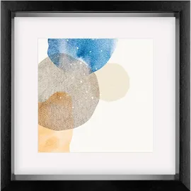 walther design Shape 3D FSC-Holzrahmen 40x40 cm, Schwarz HNX440B