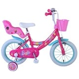 Volare 14 Zoll Kinder Mädchen Fahrrad Mädchenfahrrad Rad Barbie Pink