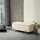 Homcom Truhenbank Samt Beige 100 x 40 x 42 cm