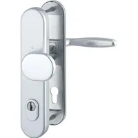 HOPPE SH-Wechselgarnitur VERONA-auf Schild PZ88, 42-47, SST, mit Kzs.,