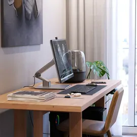 Alogic Clarity Folding Stand Silber