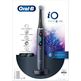 Oral-B iO Series 8 violet ametrine + 2. Handstück black onyx + Aufsteckbürste 3 St.