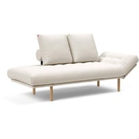 INNOVATION LIVING Schlafsofa Rollo Stem Stoff Off White