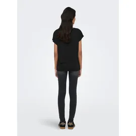 Only Spitzenshirt Schwarz XL