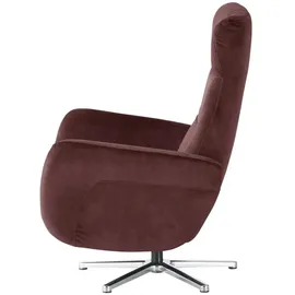 meinSofa Relaxsessel mit Relaxfunktion Sabine ¦ rot