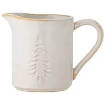 Bloomingville Milchkännchen WINTER Weiß mit Tannenbaum 145 ml Geschirr Kanne