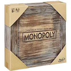 Hasbro - Monopoly - Holz Sonderedition