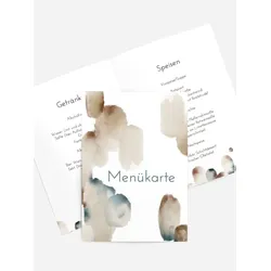 Menükarten für Ihr Fest selbst gestalten mit Spruch und Fotos im Onlinedesigner bei Meine-Kartenmanufaktur.de
