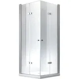 Glaszentrum Hagen 80x80x195cm Hera Duschkabine inkl. Duschtasse