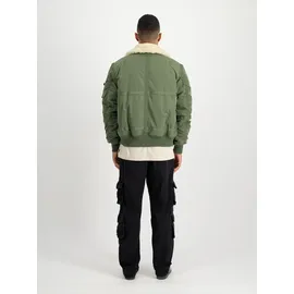 Alpha Industries B-15 III TT Two Tone grün 2XL