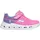 SKECHERS Glide-Step Lights Kinder Pink/Mehrfarbig 34
