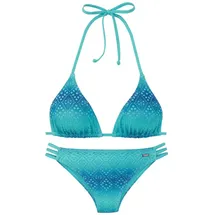 Buffalo Triangel-Bikini Damen Blau/Türkis 42 Cup A/B