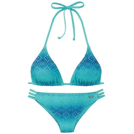 Buffalo Triangel-Bikini Damen Blau/Türkis 42 Cup A/B