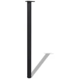 vidaXL 4x höhenverstellbares Tischbein Schwarz 1100 mm