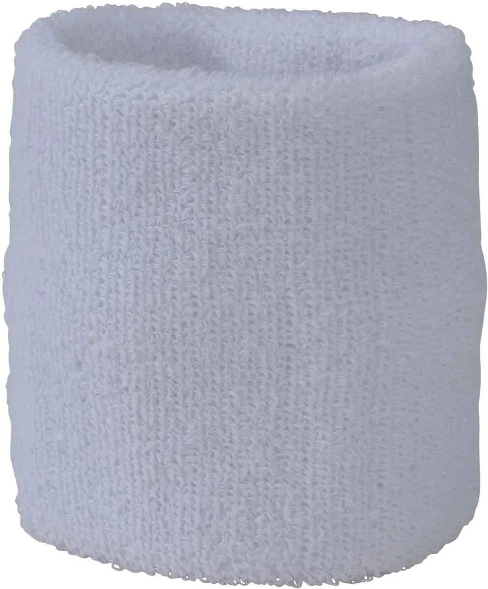 Myrtle Beach Frottee Armschweißband Sportzubehör MB043 white one size