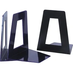 Buchstütze 129x95x110mm Kunststoff lose blau