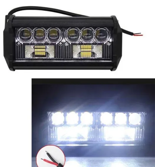 LED-Halogen-Bar mit Lupen 48W 3394