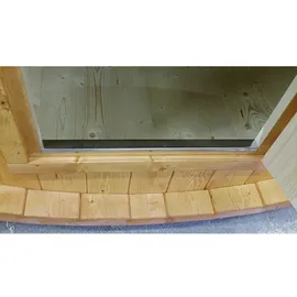 Wolff Finnhaus Saunafass 330 de luxe ohne Ofen