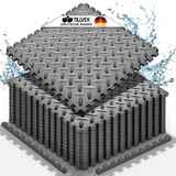 tillvex tillvex® Pool Bodenschutzmatte 36 Stück | Unterlegmatte für Pool & Planschbecken | Poolmatte Bodenmatte Outdoor | Poolunterlage Bodenschutz Matten wärmeisolierend | Whirlpool Bodenfolie weich