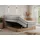 MKS Boxspringbett 160 x 200 cm H3 Hellgrau