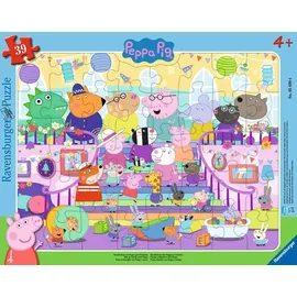 Ravensburger Kinderpuzzle 39 Teile - Peppa Wutz - Familienfest mit Peppa und Freunden