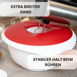 Westmark Rührschüssel mit zweigeteiltem Deckel 3,5 l