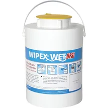 Wipex WET Feuchttuch- spender, gelb Kunststoff
