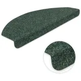 Kettelservice-Metzker Stufenmatten Zerbst im 15er SparSet I aus 100% Nadelvlies I Halbrund Grün