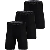 Under Armour Boxershort 3er Pack in, Schwarz XL