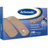 Actiomedic Actiomedic® AQUATIC Pflasterstrips 25 x 72 mm Pack à 100 Stück
