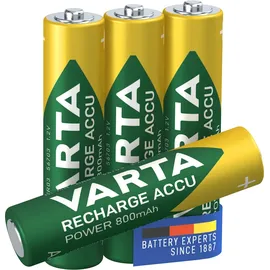 Varta Akku AAA Micro Ready2Use 800mah 4er-Pack