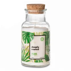 WE LOVE CANDLES Duftkerze Go Green - Deeply rooted 220g Kerzen 
